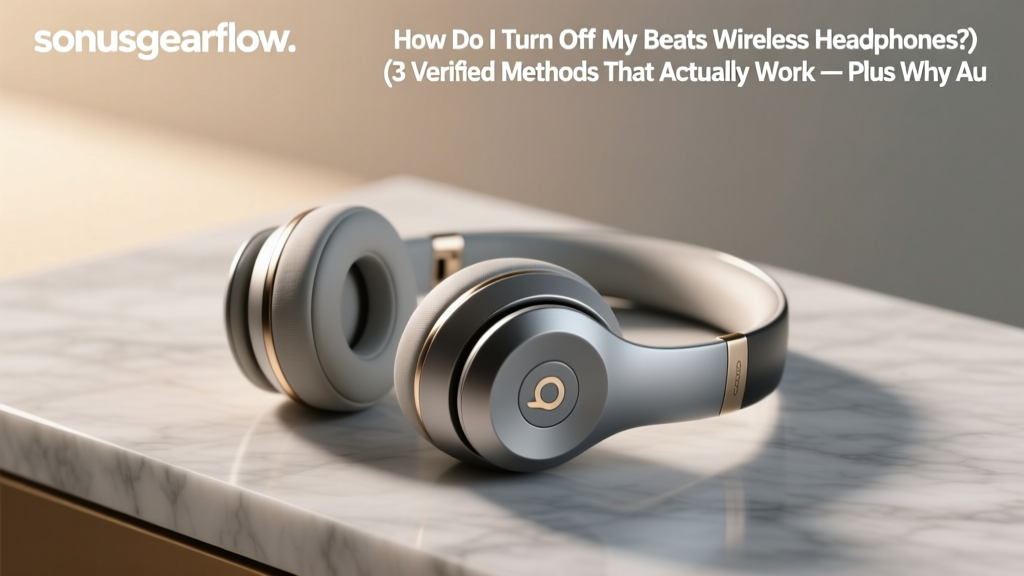 How Do I Turn Off My Beats Wireless Headphones? (3 Verified Methods That Actually Work — Plus Why Auto-Off Might Be Failing You)