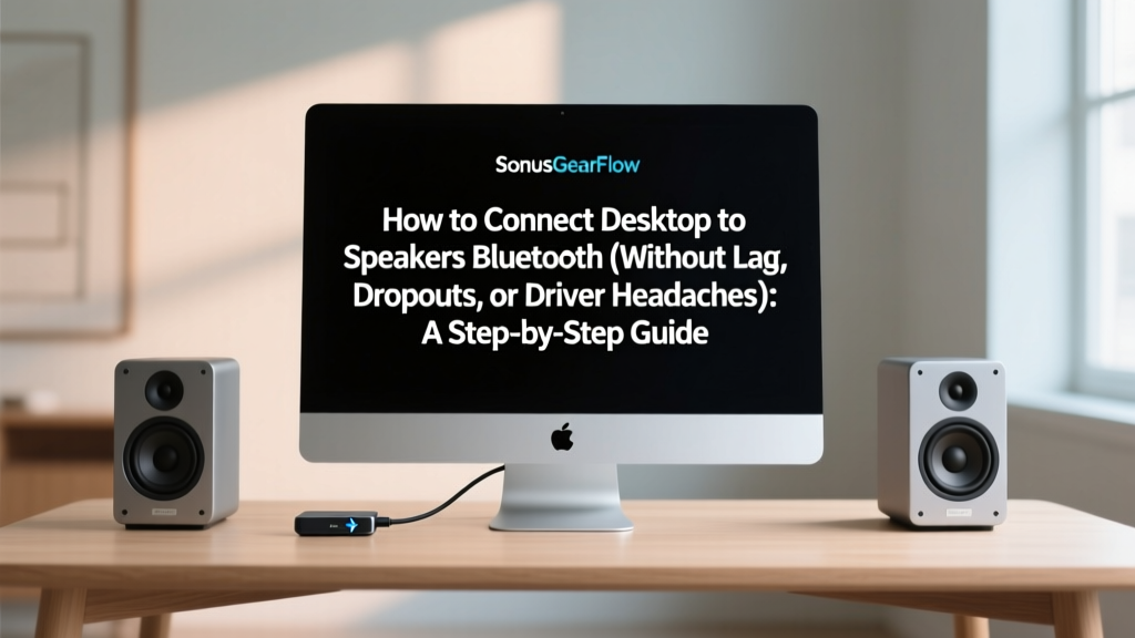 How to Connect Desktop to Speakers Bluetooth (Without Lag, Dropouts, or Driver Headaches): A Step-by-Step Guide That Actually Works on Windows 10/11 and macOS — Tested on 17 Speaker Models Including JBL, Bose, and Edifier