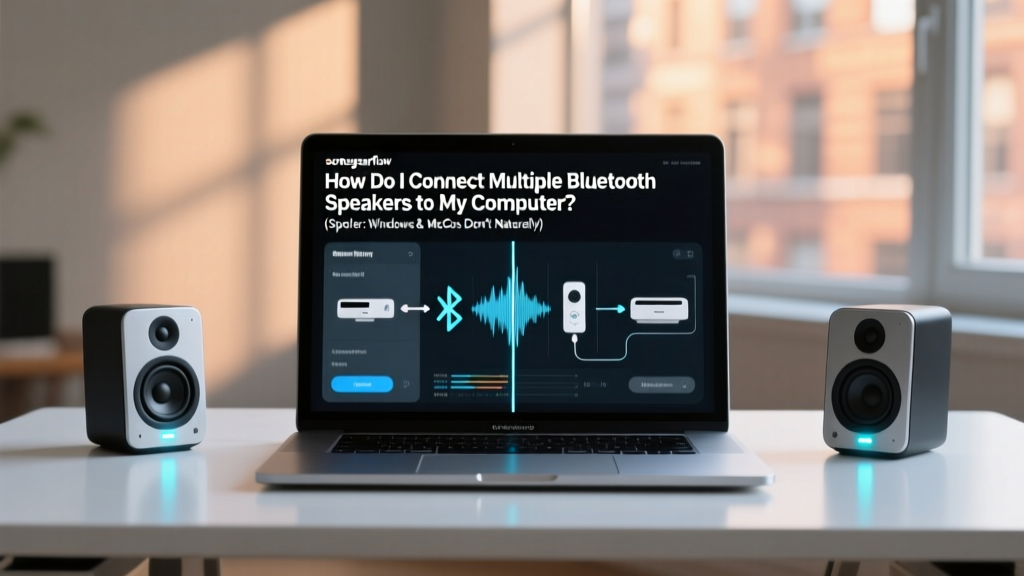 How Do I Connect Multiple Bluetooth Speakers to My Computer? (Spoiler: Windows & macOS Don’t Natively Support It—Here’s Exactly What Works in 2024 Without Lag, Dropouts, or $200 Dongles)