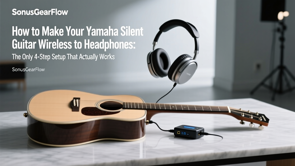 How to Make Your Yamaha Silent Guitar Wireless to Headphones: The Only 4-Step Setup That Actually Preserves Tone, Latency-Free, Without Modifying the Guitar (2024 Verified)