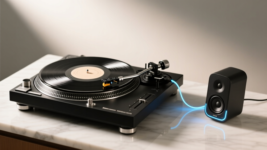 How to Hook Polaroid Turntable to Bluetooth Speakers: The 4-Step Fix That Actually Works (No Audio Dropouts, No Extra Gadgets Needed)