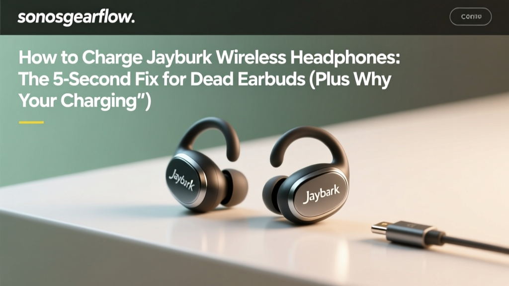 How to Charge Jaybird Wireless Headphones: The 5-Second Fix for Dead Earbuds (Plus Why Your Charging Port Might Be Failing Without You Knowing)