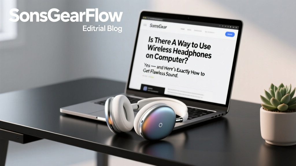 Is there a way to use wireless headphones on computer? Yes — and here’s exactly how to get flawless audio, zero lag, and full mic support in under 5 minutes (no dongles required for most modern setups)