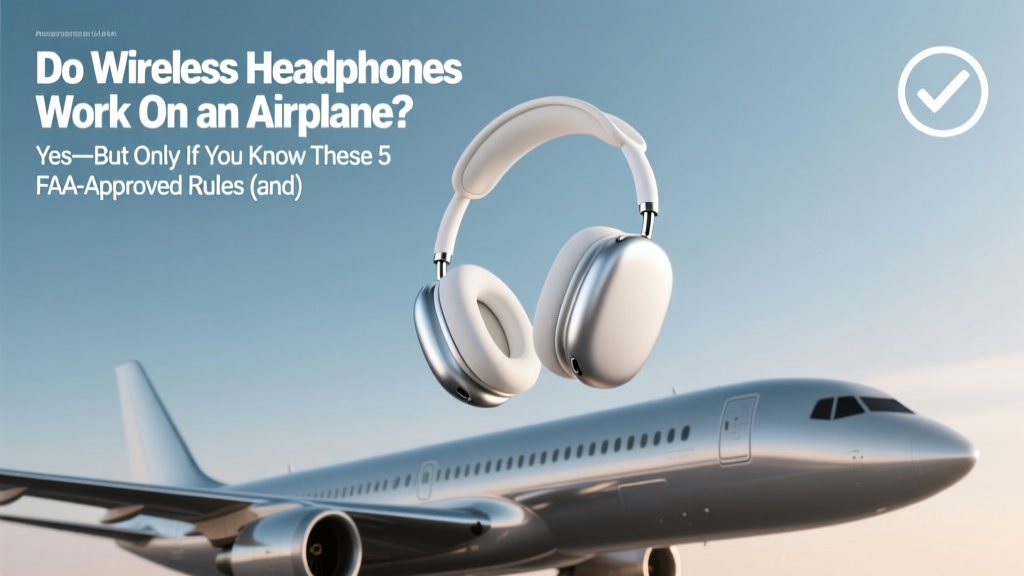 Do Wireless Headphones Work on an Airplane? Yes—But Only If You Know These 5 FAA-Approved Rules (and Why Bluetooth ≠ Wi-Fi Mid-Flight)