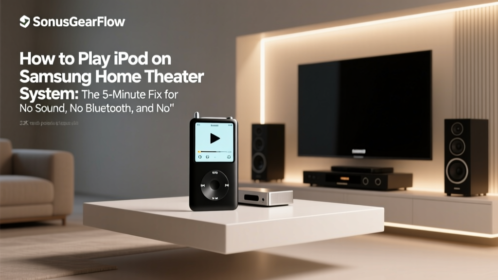 How to Play iPod on Samsung Home Theater System: The 5-Minute Fix for No Sound, No Bluetooth, and No Headphone Jack Confusion (Works with Every iPod & Most Samsung HT Models)