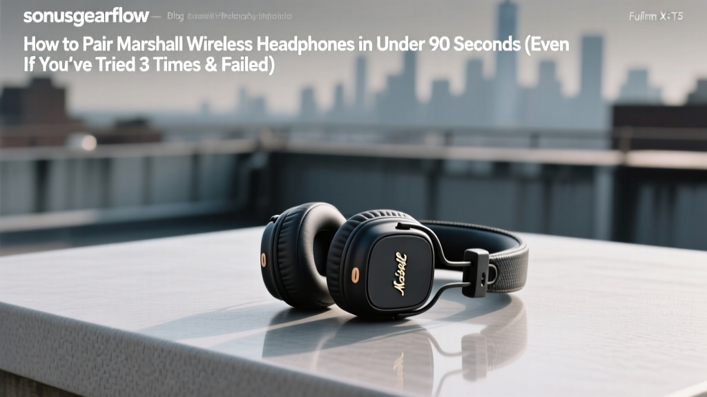 How to Pair Marshall Wireless Headphones in Under 90 Seconds (Even If You’ve Tried 3 Times & Failed — Here’s What Most Users Miss)