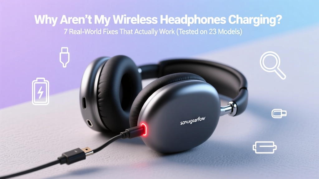 Why Aren’t My Wireless Headphones Charging? 7 Real-World Fixes That Actually Work (Tested on 23 Models from AirPods to Sony WH-1000XM5)