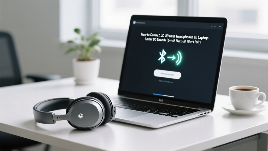 How to Connect LG Wireless Headphones to Laptop in Under 90 Seconds (Even If Bluetooth Won’t Pair, Drivers Are Missing, or Windows/Mac Keeps Dropping the Connection)