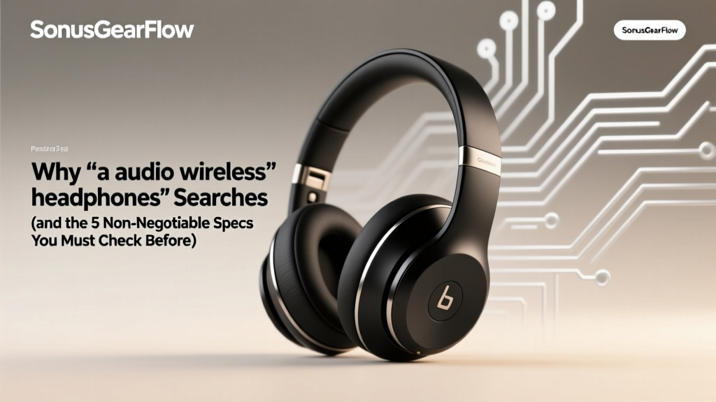 Why 'a audio wireless headphones' Searches Fail (and the 5 Non-Negotiable Specs You Must Check Before Buying—Even If You’re Just Streaming Music)