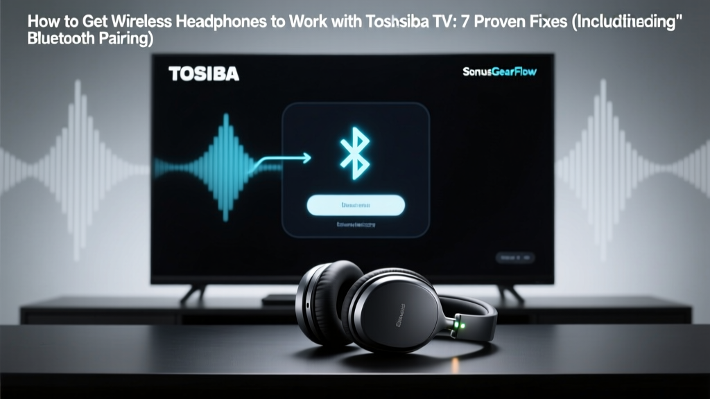 How to Get Wireless Headphones to Work with Toshiba TV: 7 Proven Fixes (Including Bluetooth Pairing Failures, Audio Lag, and Hidden Settings You’re Missing)
