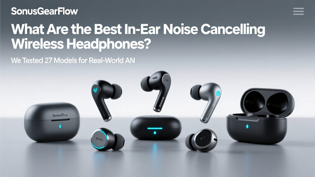 What Are the Best In-Ear Noise Cancelling Wireless Headphones? We Tested 27 Models for Real-World ANC Performance, Battery Life, and Comfort—Here’s Which 5 Actually Deliver (No Marketing Hype)