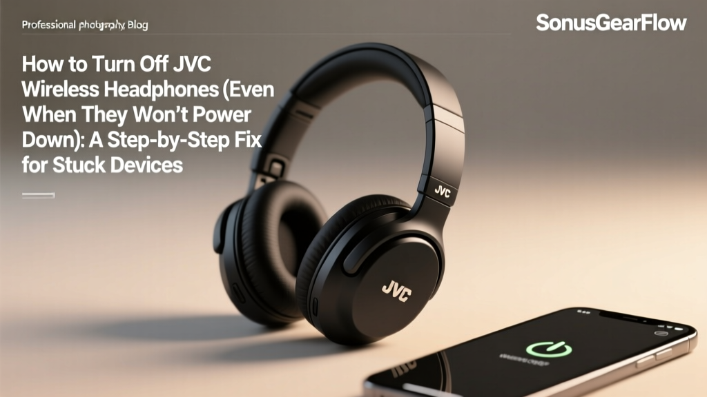 How to Turn Off JVC Wireless Headphones (Even When They Won’t Power Down): A Step-by-Step Fix for Stuck Bluetooth, Phantom Power Drain, and Auto-Reconnect Loops — No Manual Needed