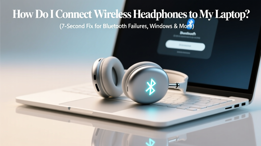 How Do I Connect Wireless Headphones to My Laptop? (7-Second Fix for Bluetooth Failures, Windows & Mac Troubleshooting, and Why Your Headphones Keep Dropping Audio — Even When 'Paired')
