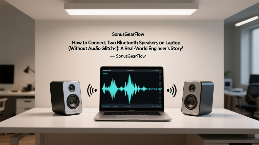 How to Connect Two Bluetooth Speakers on Laptop (Without Audio Glitches): A Real-World Engineer’s Step-by-Step Guide That Actually Works on Windows & macOS — No Extra Apps Needed