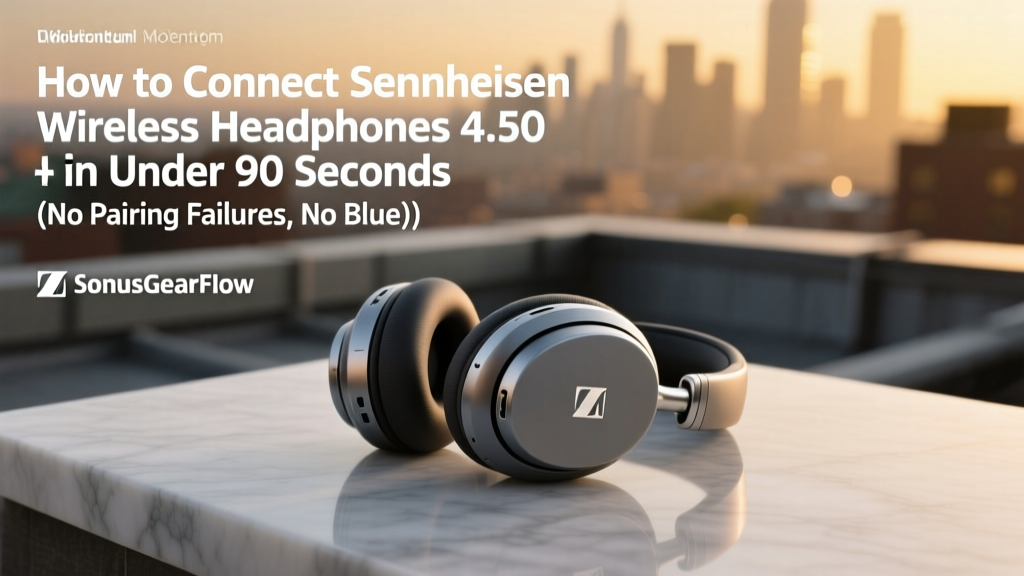 How to Connect Sennheiser Wireless Headphones 4.50 in Under 90 Seconds (No Pairing Failures, No Bluetooth Ghosting — Just Reliable Audio Every Time)