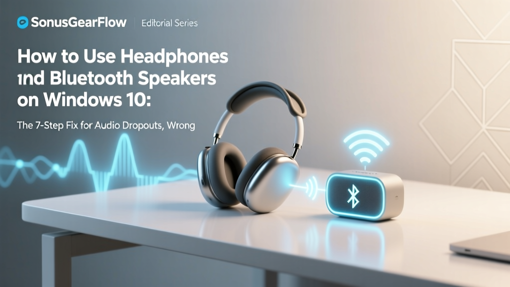 How to Use Headphones and Bluetooth Speakers on Windows 10: The 7-Step Fix for Audio Dropouts, Wrong Device Selection, and 'No Sound' Frustration (Even After Rebooting)