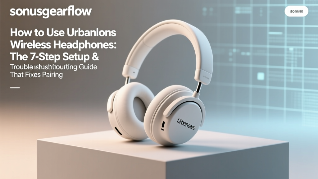 How to Use Urbanears Wireless Headphones: The 7-Step Setup & Troubleshooting Guide That Fixes Pairing Failures, Battery Confusion, and Sound Dropouts in Under 90 Seconds (No Manual Needed)