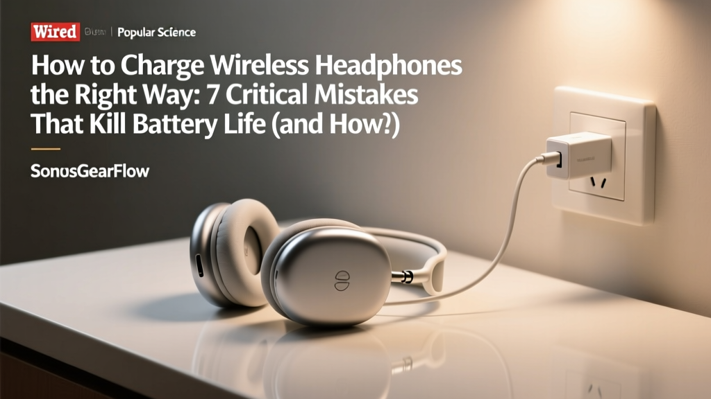 How to Charge Wireless Headphones the Right Way: 7 Critical Mistakes That Kill Battery Life (and How to Avoid Them)
