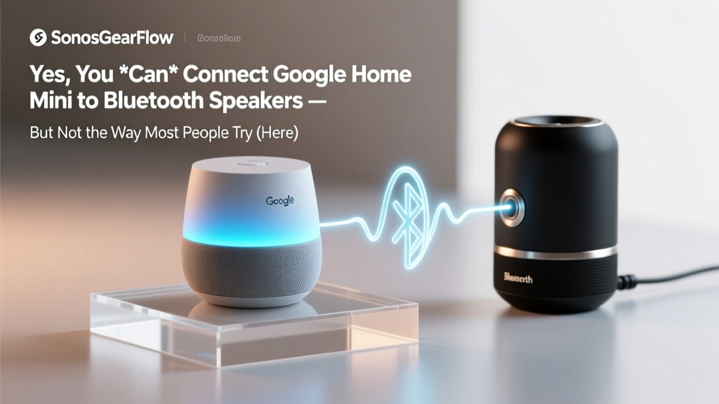 Yes, You *Can* Connect Google Home Mini to Bluetooth Speakers — But Not the Way Most People Try (Here’s the Exact Working Method, Tested on All Firmware Versions)