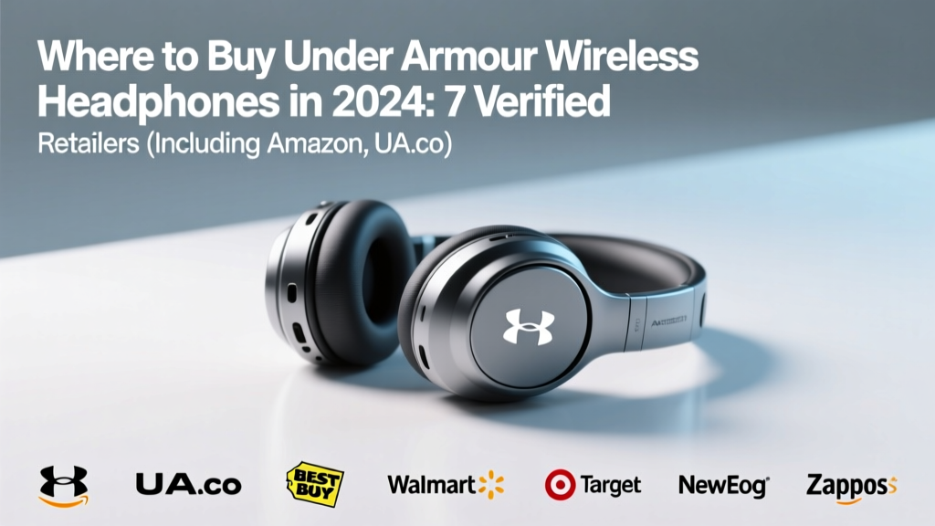 Where to Buy Under Armour Wireless Headphones in 2024: 7 Verified Retailers (Including Amazon, UA.com, and Hidden Outlet Deals That Save Up to 42%)
