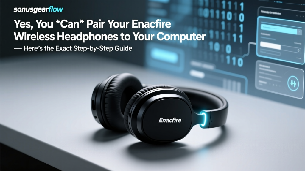 Yes, You *Can* Pair Your Enacfire Wireless Headphones to Your Computer — Here’s the Exact Step-by-Step Fix (Even If Windows/Mac Just Won’t Detect Them)