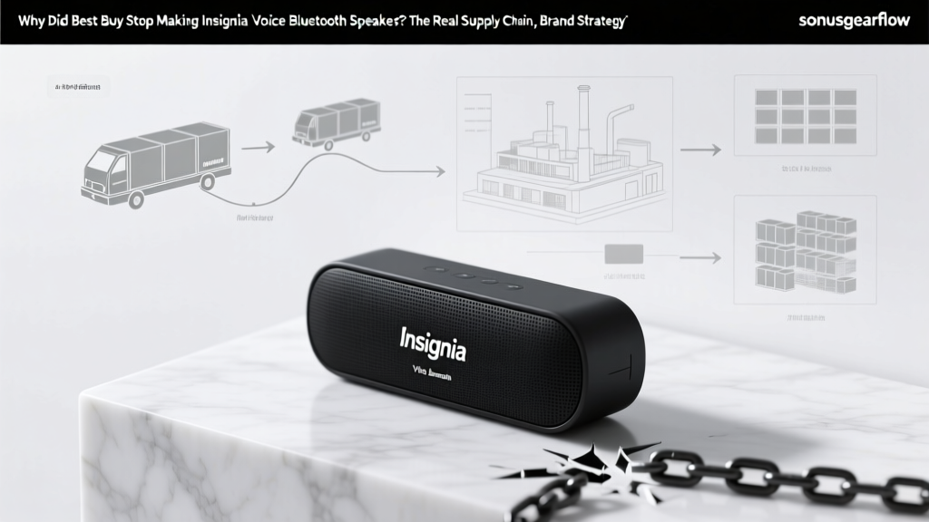 Why Did Best Buy Stop Making Insignia Voice Bluetooth Speakers? The Real Supply Chain, Brand Strategy, and Replacement Truths No Retailer Will Tell You