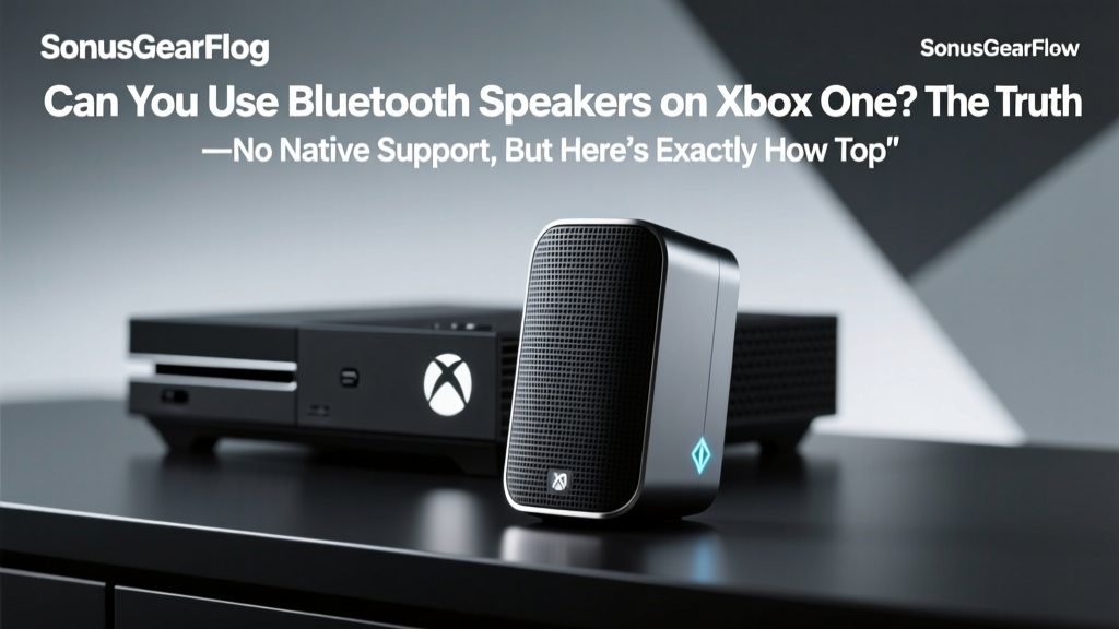 Can You Use Bluetooth Speakers on Xbox One? The Truth—No Native Support, But Here’s Exactly How Top Gamers Bypass It Without Lag, Dropouts, or Extra $200 Gear
