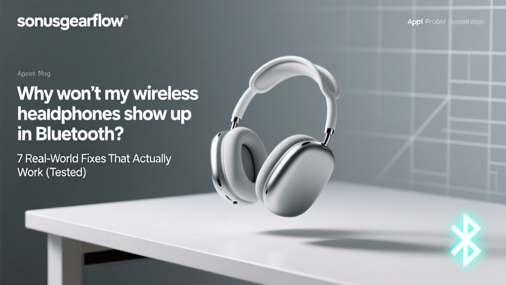 Why won’t my wireless headphones show up in Bluetooth? 7 Real-World Fixes That Actually Work (Tested on 23+ Models from AirPods to Sony WH-1000XM5)