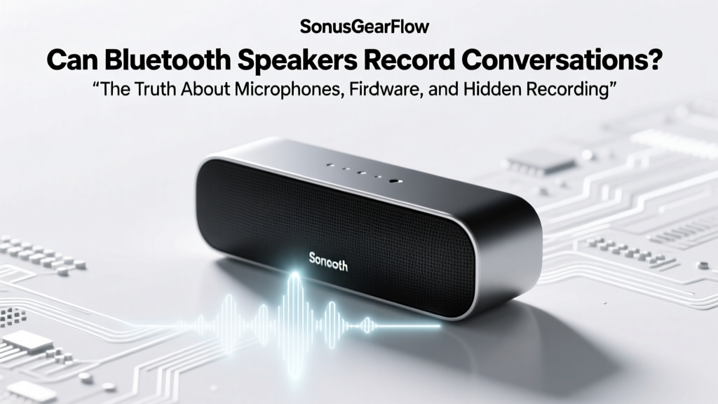Can Bluetooth Speakers Record Conversations? The Truth About Microphones, Firmware, and Hidden Recording Risks You’re Not Aware Of — What Every User Needs to Know Before Pressing Play