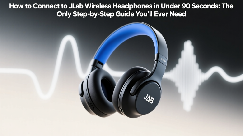 How to Connect to JLab Wireless Headphones in Under 90 Seconds: The Only Step-by-Step Guide You’ll Ever Need (No Pairing Mode Confusion, No Bluetooth Timeout Failures, No Device-Specific Guesswork)
