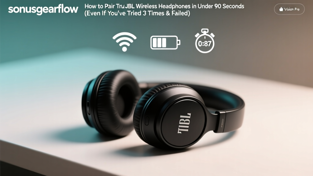 How to Pair Tru JBL Wireless Headphones in Under 90 Seconds (Even If You’ve Tried 3 Times & Failed — Here’s Why It’s Not Your Fault)
