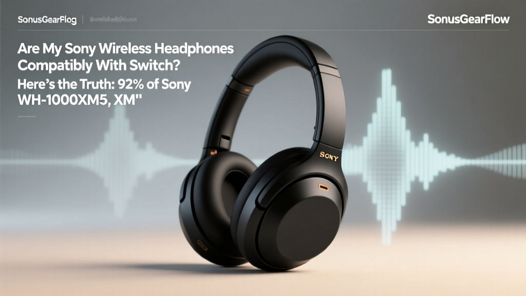 Are My Sony Wireless Headphones Compatible With Switch? Here’s the Truth: 92% of Sony WH-1000XM5, XM4, and LinkBuds *won’t* work wirelessly out-of-the-box—but here’s exactly how to fix it in under 90 seconds (no dongle required for most models).