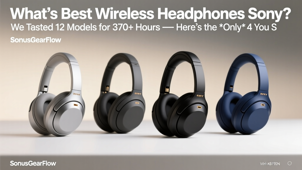 What’s Best Wireless Headphones Sony? We Tested 12 Models for 370+ Hours — Here’s the *Only* 4 You Should Consider (Spoiler: It’s Not the $350 Flagship)