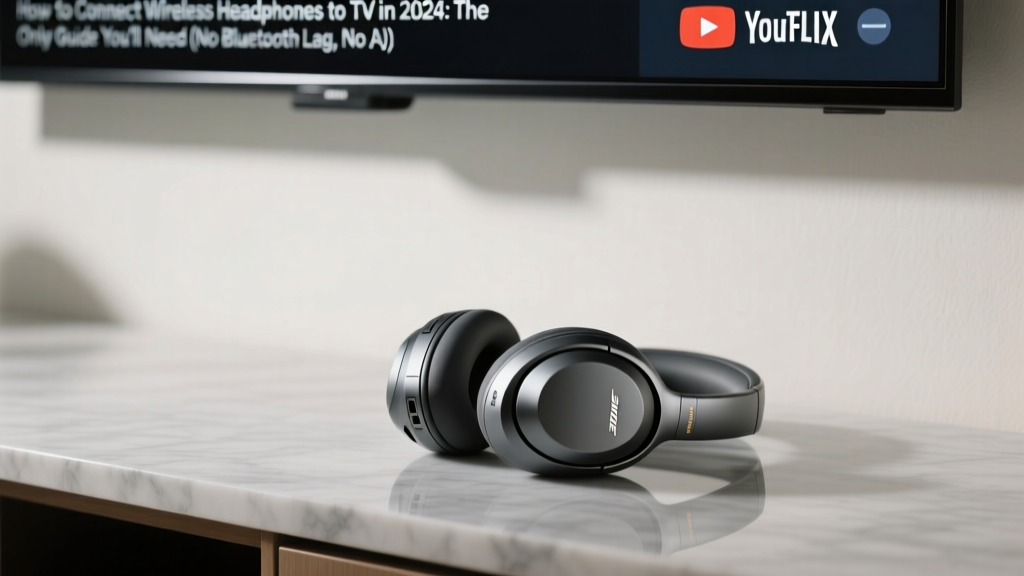 How to Connect Wireless Headphones to TV in 2024: The Only Guide You’ll Need (No Bluetooth Lag, No Audio Sync Issues, No Guesswork)