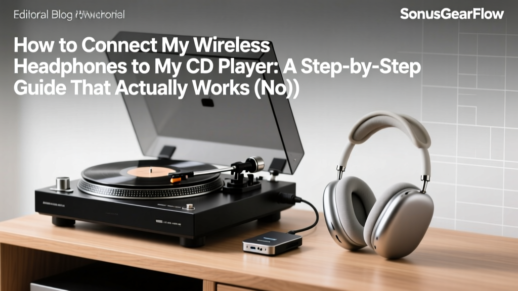 How to Connect My Wireless Headphones to My CD Player: A Step-by-Step Guide That Actually Works (No Bluetooth? No Problem—Here’s the Real Fix)