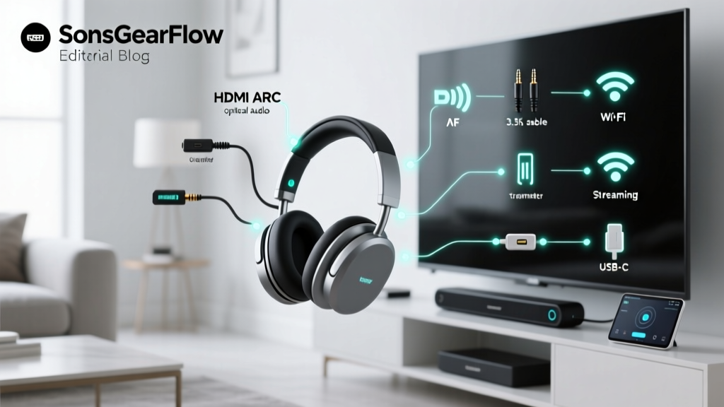 How Do Wireless Headphones Connect to Your TV? 7 Real-World Methods That Actually Work (No Bluetooth Hassle, No Lag, No Guesswork)