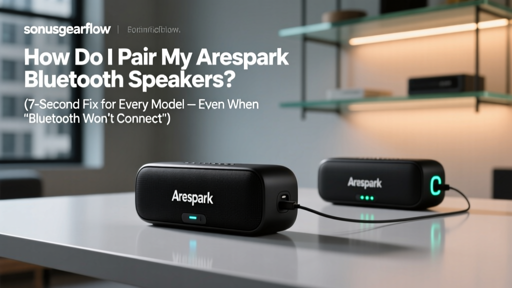How Do I Pair My Arespark Bluetooth Speakers? (7-Second Fix for Every Model — Even When 'Bluetooth Won’t Connect' or Your Phone Says 'Device Not Found')