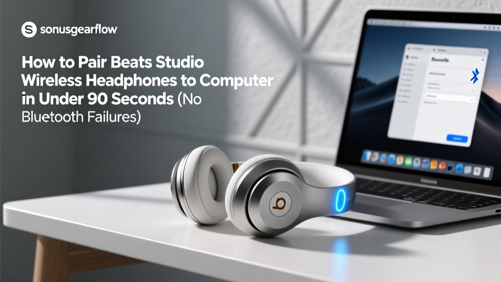 How to Pair Beats Studio Wireless Headphones to Computer in Under 90 Seconds (No Bluetooth Failures, No Driver Confusion, No Restart Needed)