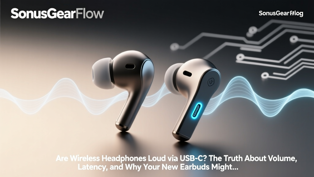 Are Wireless Headphones Loud USB-C? The Truth About Volume, Latency, and Why Your New Earbuds Might Sound Muffled (Even With a USB-C Dongle)