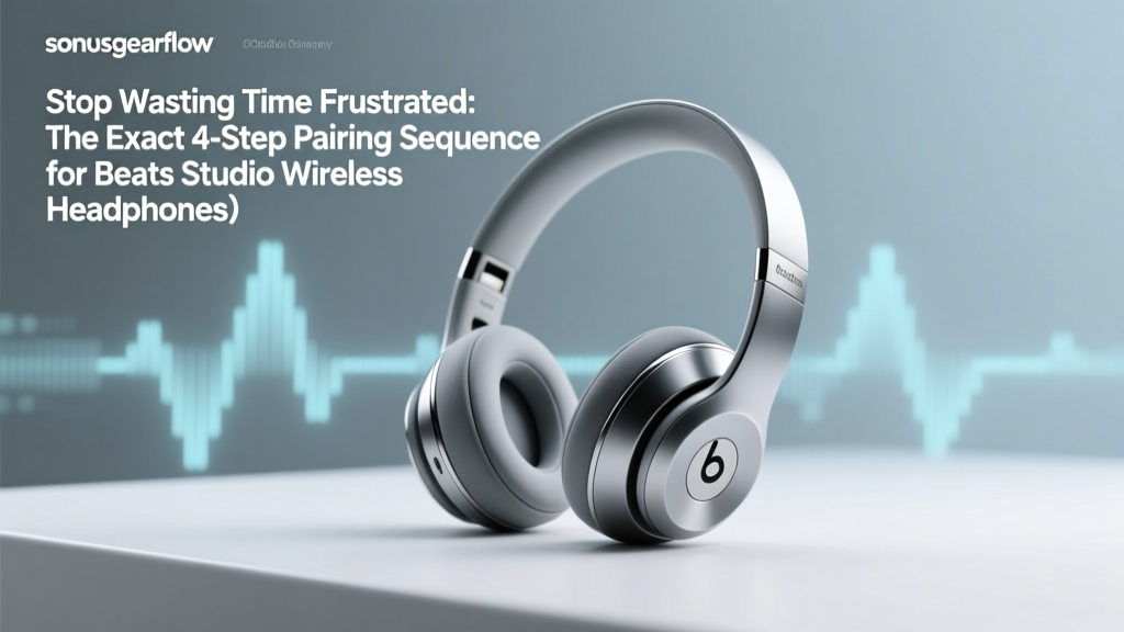 Stop Wasting Time Frustrated: The Exact 4-Step Pairing Sequence for Beats Studio Wireless Headphones Earclaps (No Reset Needed — Works Every Time)