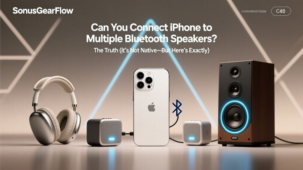 Can You Connect iPhone to Multiple Bluetooth Speakers? The Truth (It’s Not Native—But Here’s Exactly How Pros & Casual Listeners Actually Do It in 2024 Without Lag, Dropouts, or $300 Adapters)
