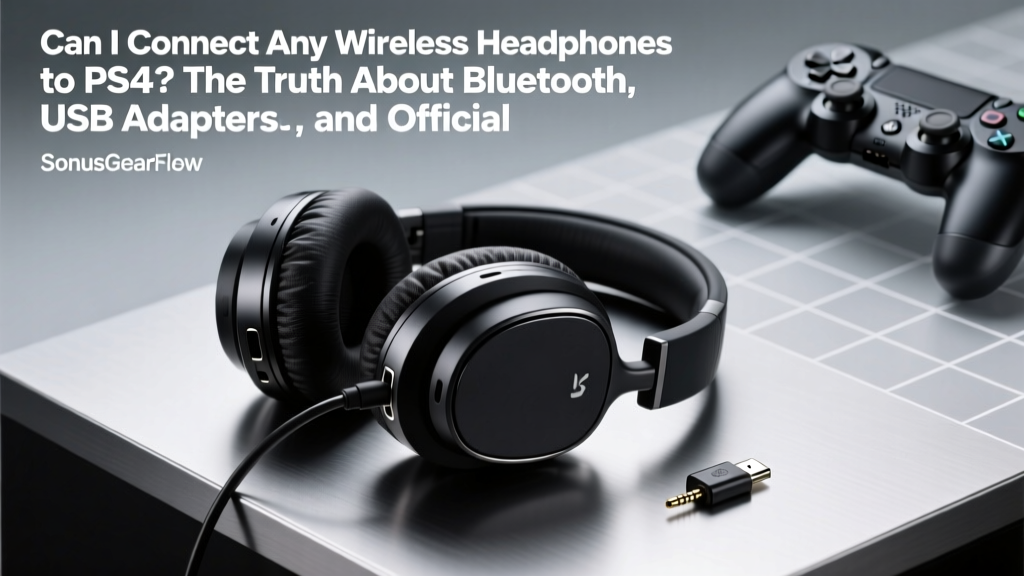 Can I Connect Any Wireless Headphones to PS4? The Truth About Bluetooth, USB Adapters, and Official Sony Limits — Plus 7 Verified Working Models (2024 Tested)