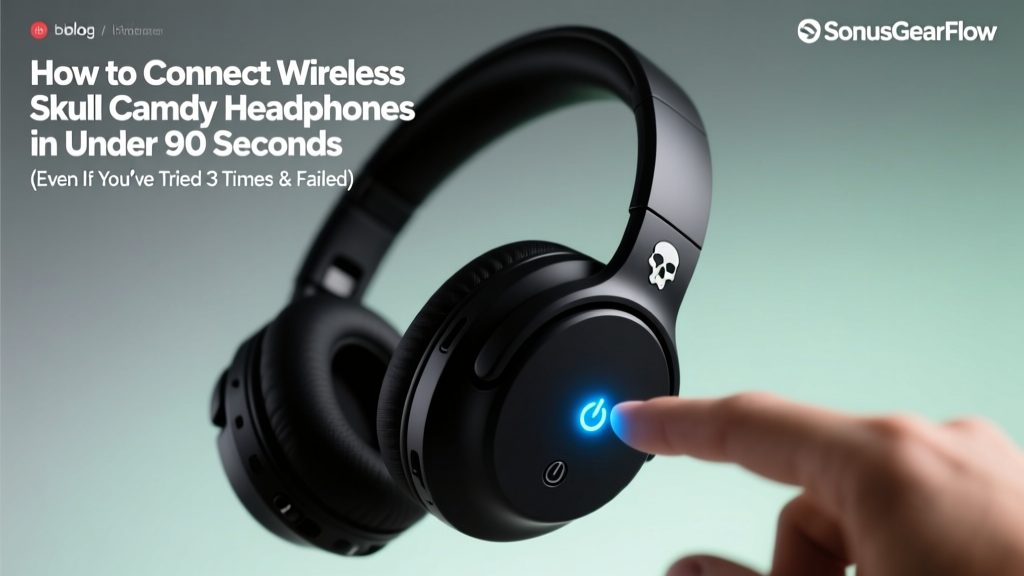 How to Connect Wireless Skull Candy Headphones in Under 90 Seconds (Even If You’ve Tried 3 Times & Failed — Here’s Why It’s Not Your Fault)
