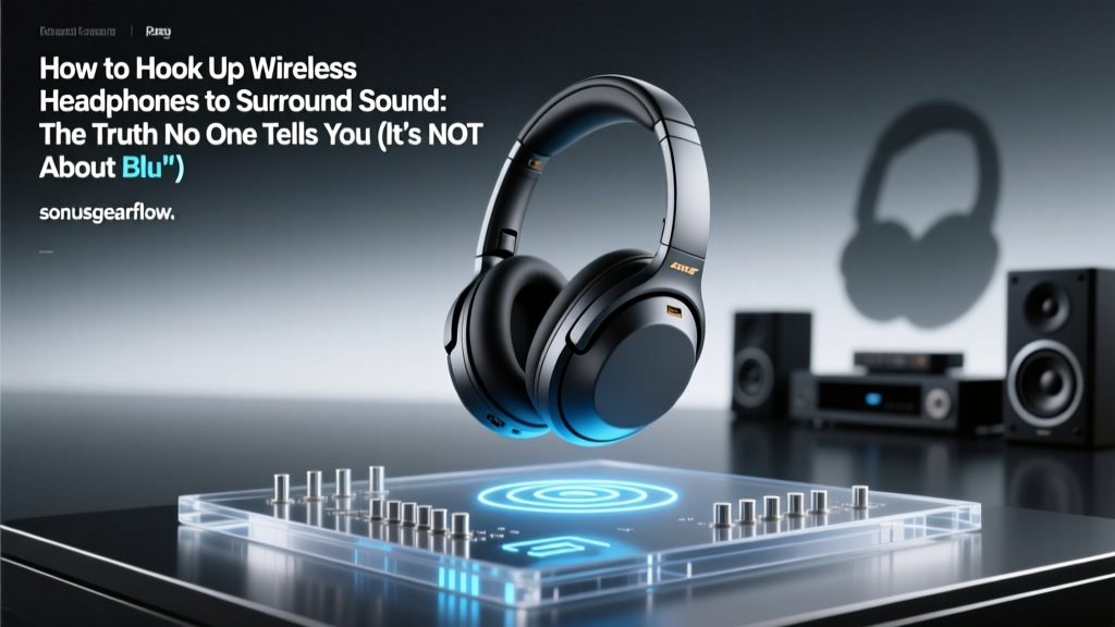 How to Hook Up Wireless Headphones to Surround Sound: The Truth No One Tells You (It’s NOT About Bluetooth — Here’s the Real Signal Path That Actually Works)
