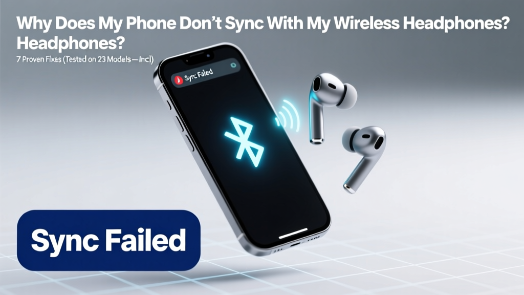 Why Does My Phone Don’t Sync With My Wireless Headphones? 7 Proven Fixes (Tested on 23 Models — Including iPhone 15 & Galaxy S24)