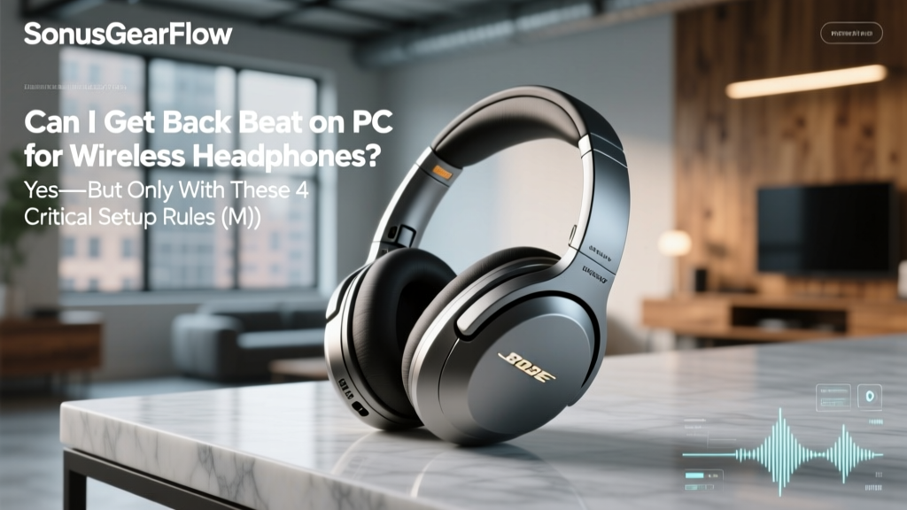 Can I Get Back Beat on PC for Wireless Headphones? Yes—But Only With These 4 Critical Setup Rules (Most Users Skip #3)