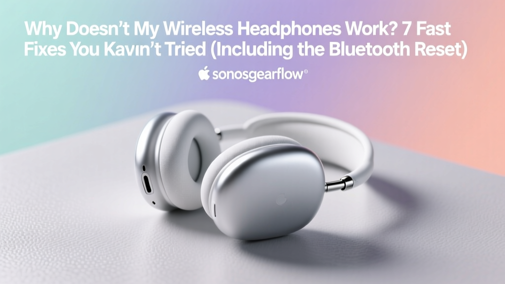 Why Doesn’t My Wireless Headphones Work? 7 Fast Fixes You Haven’t Tried (Including the Bluetooth Reset Most Users Skip)