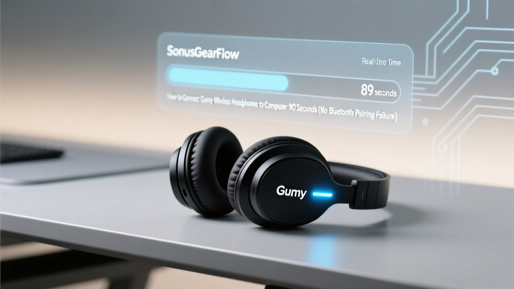 How to Connect Gumy Wireless Headphones to Computer in Under 90 Seconds (No Bluetooth Pairing Failures, No Driver Confusion — Just Working Audio Every Time)