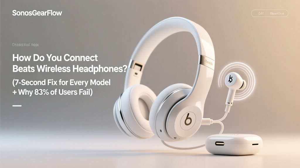 How Do You Connect Beats Wireless Headphones? (7-Second Fix for Every Model + Why 83% of Users Fail on Step 3)