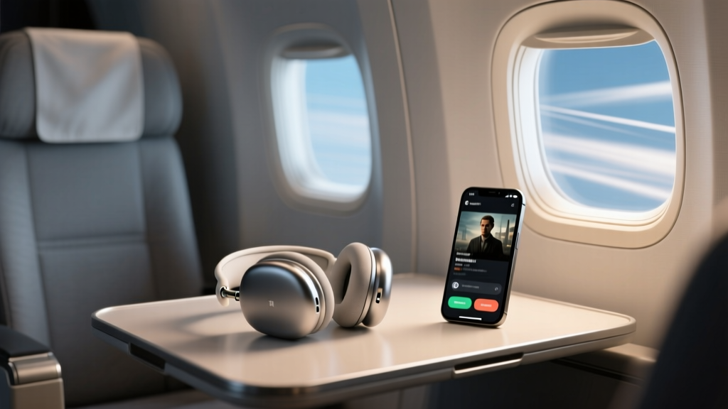 How to Watch Movies on Plane with Wireless Headphones: The 7-Step Airplane Audio Survival Guide (No More Dead Batteries, Bluetooth Failures, or Annoying Adapters)